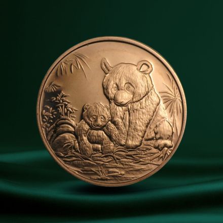 1 oz Kobber Round &ndash; Panda