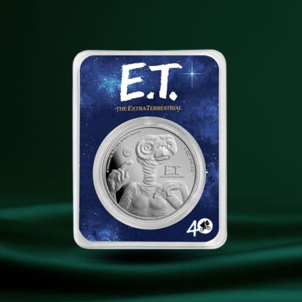 2022 Niue 1 oz S&oslash;lv $2 E.T. 40th Anniversary BU (TEP)