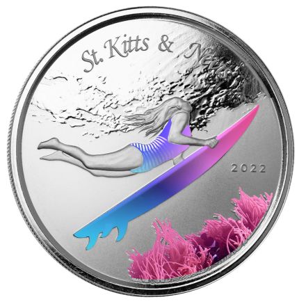 2023 EC8 Montserrat Oriole – 1 oz Sølvmynt