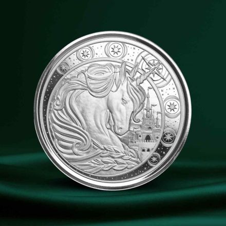 2024 Fiji Unicorn – 1 oz Sølvmynt (.999 Fine Silver)