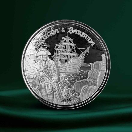 2023 EC8 Antigua & Barbuda – “Rum Runner” | 1 oz Sølvmynt