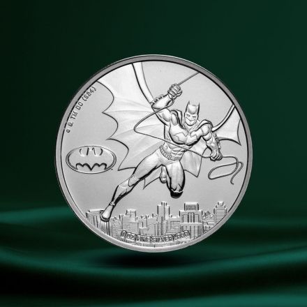 2024 Samoa 1 oz S&oslash;lv DC Comics Batman BU