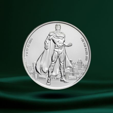 2024 Samoa 1 oz S&oslash;lv DC Comics Superman BU
