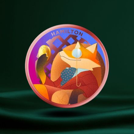 2024 Scottsdale Crew &ndash; Hamilton the Fox 1 oz Farget Kobber Round