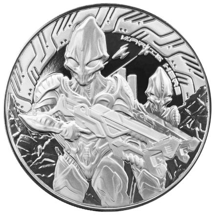 2024 Samoa Alien – 1 oz Sølvmynt (.999 Fine Silver)