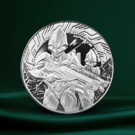 2024 Samoa Alien Battle 1 oz Silver Proof Like Coin