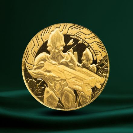 2024 Samoa Alien Battle 1/10 oz Gullmynt BU