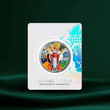 2024 The Jesus Collection: The Creator – 1 oz Sølvmynt - Farge