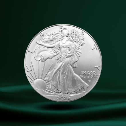 2025 American Silver Eagle 1 oz S&oslash;lvmynt