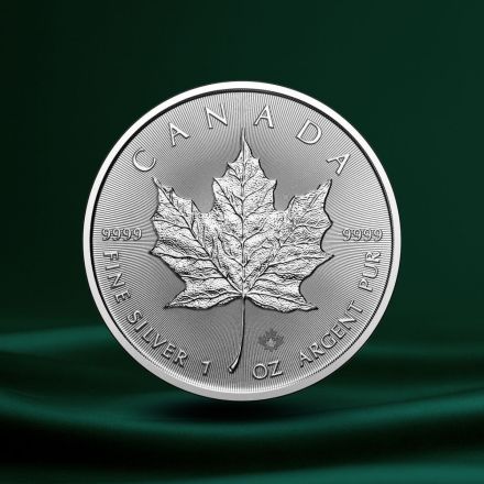 2025 Canada Silver Maple Leaf 1 oz S&oslash;lvmynt