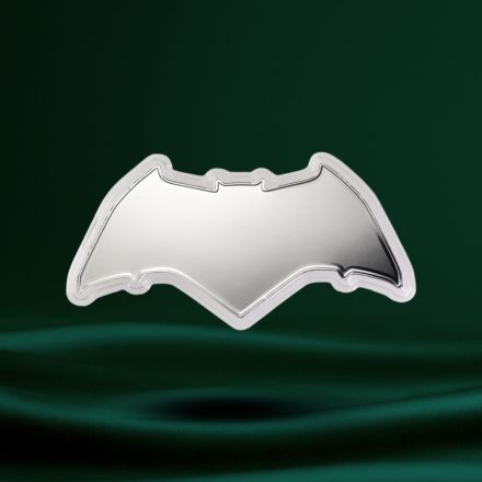 2025 Samoa 1 oz Sølv Batman Batarang Round (formet) BU