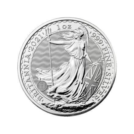 1 oz Britisk Britannia sølvmynt