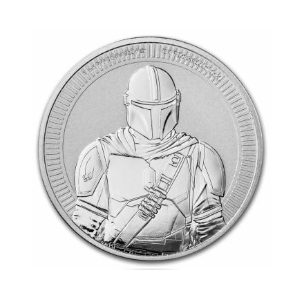 2021 Niue 1 oz Silver Star Wars "The Mandalorian " BU