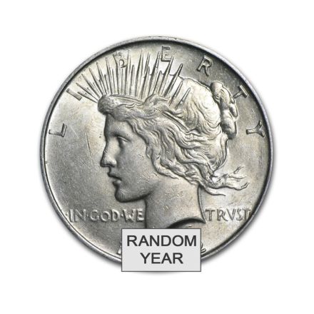 1922-1935 Peace Silver Dollar AU (Random Year)