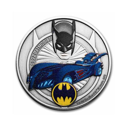 2021 Niue 1 oz Silver Batmobile Collection: 1997