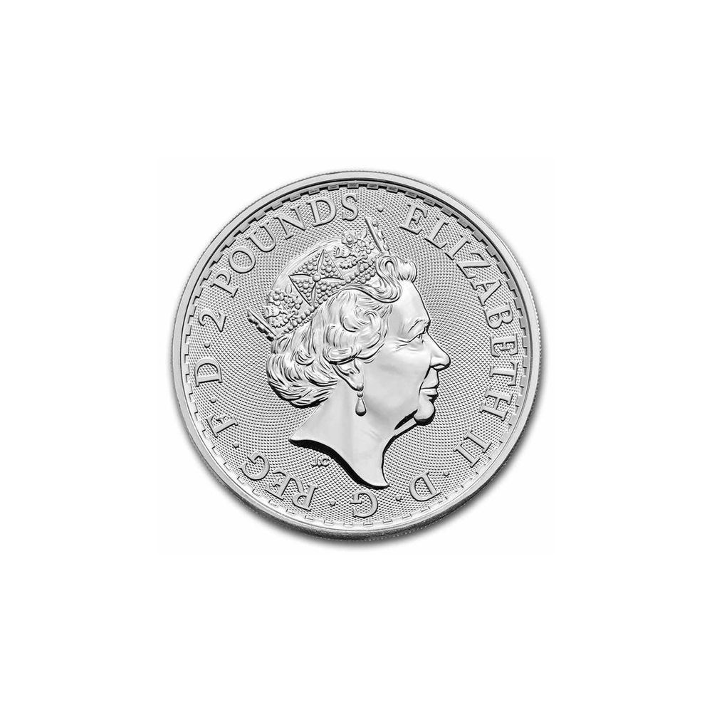 2022 Great Britain 1 oz Silver Britannia BU