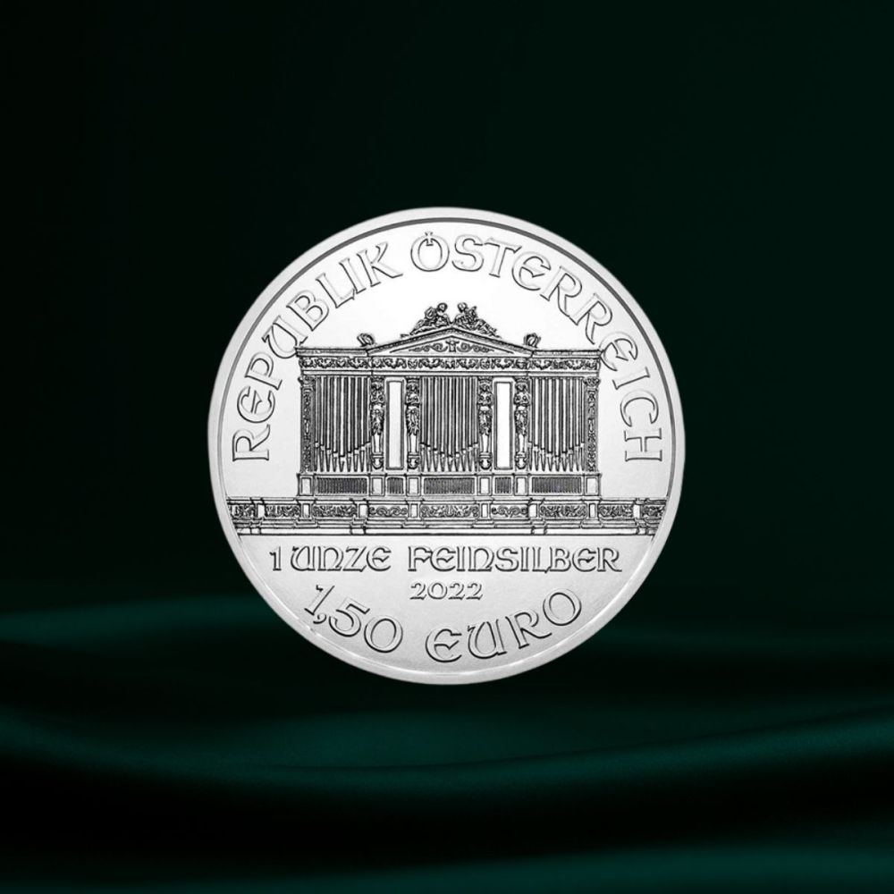 2022 Austria 1 oz Silver Philharmonic BU