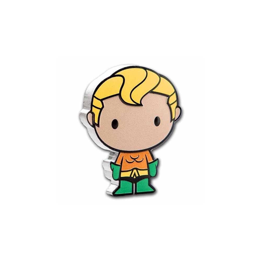 2021 Niue 1 oz Silver Chibi Coin Collection: Aquaman
