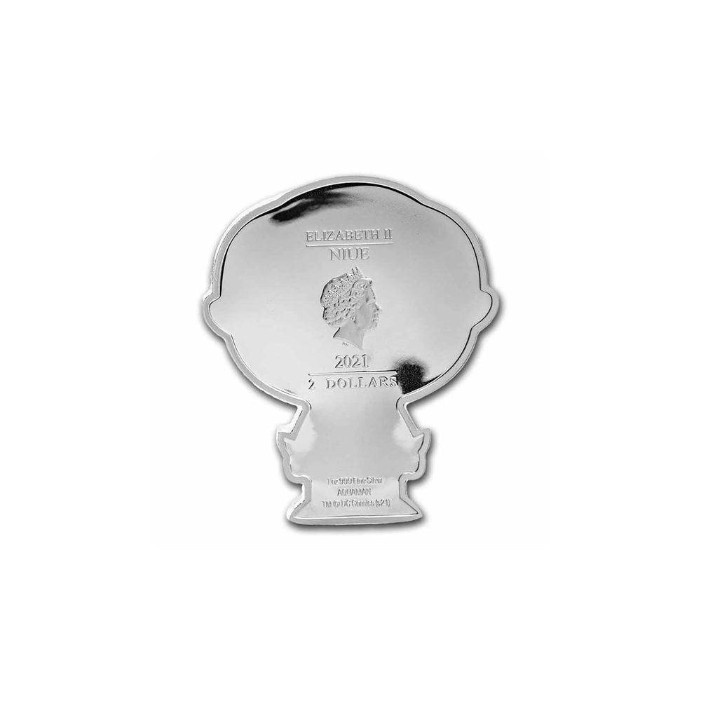 2021 Niue 1 oz Silver Chibi Coin Collection: Aquaman