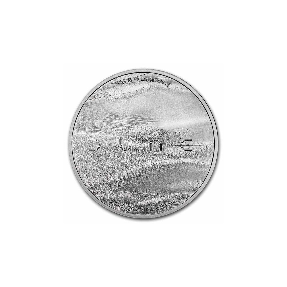 DUNE® Sand Worm 1 oz Silver (Colorized w/TEP)