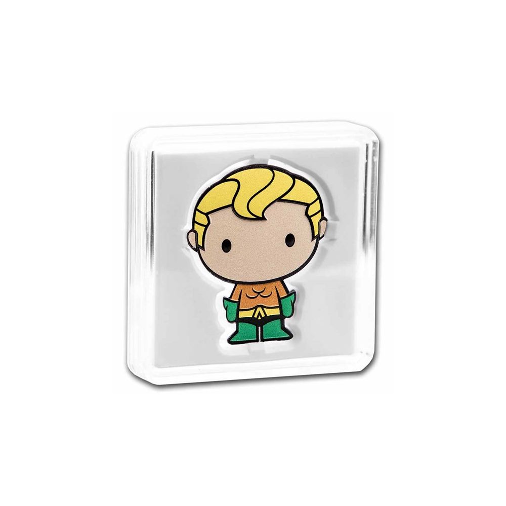 2021 Niue 1 oz Silver Chibi Coin Collection: Aquaman