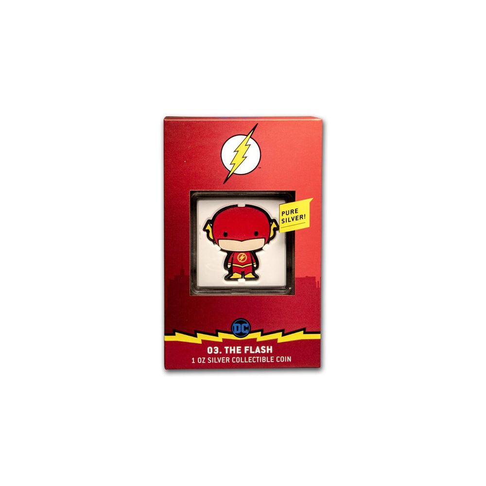 2020 Niue 1 oz Silver Chibi Coin Collection: The Flash